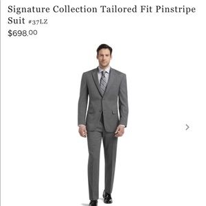 Jos A. Banks Signature Collection Pinstripe Suit